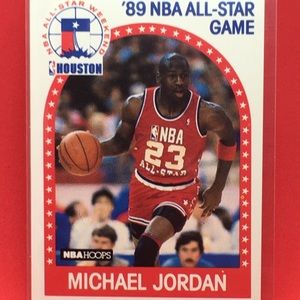 MICHAEL JORDAN 1989 NBA Hoops ALL STAR GAME #21